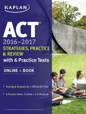 cover image of ACT 2016-2017 Strategies, Practice, and Review with 6 Practice Tests